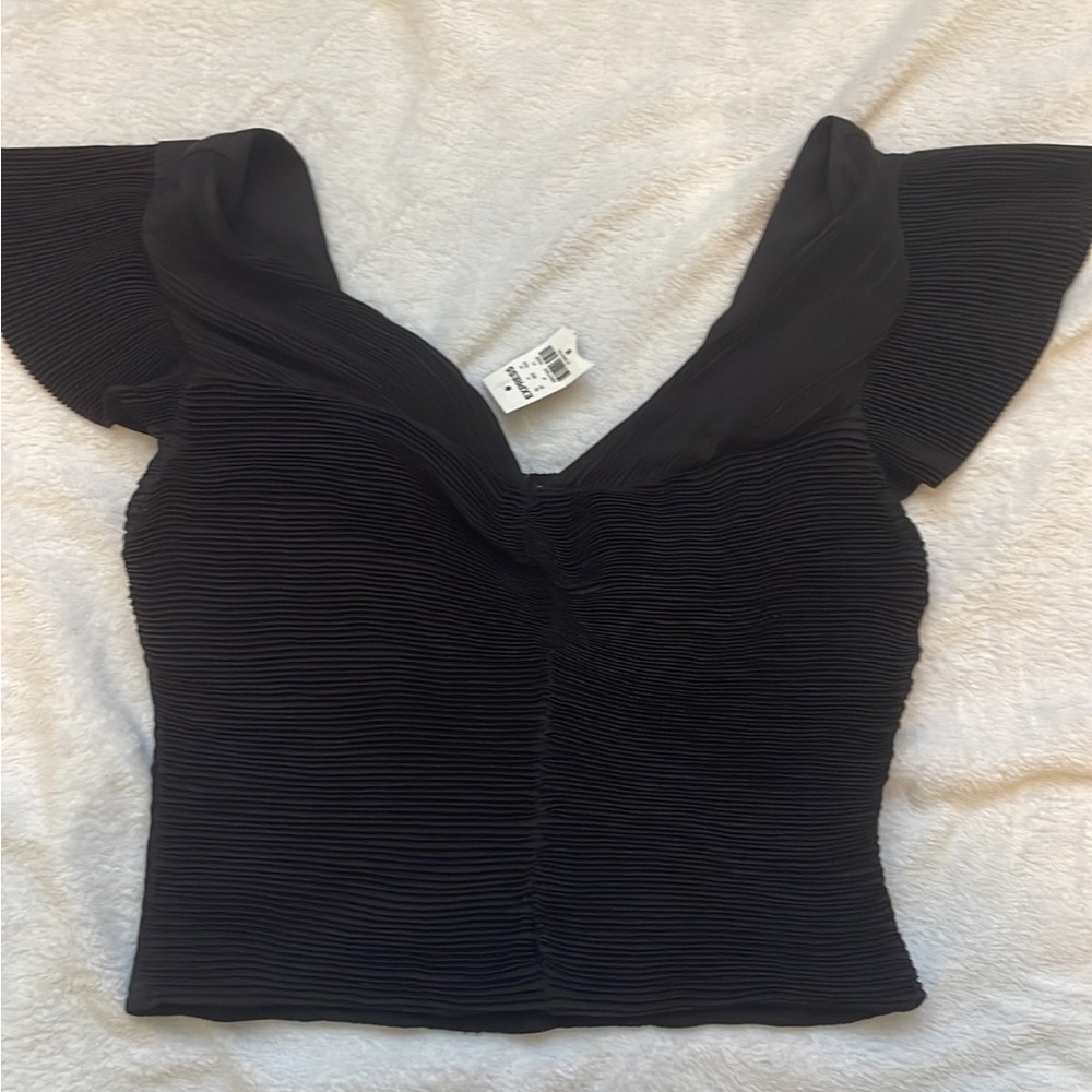 Express Satin Crop Top